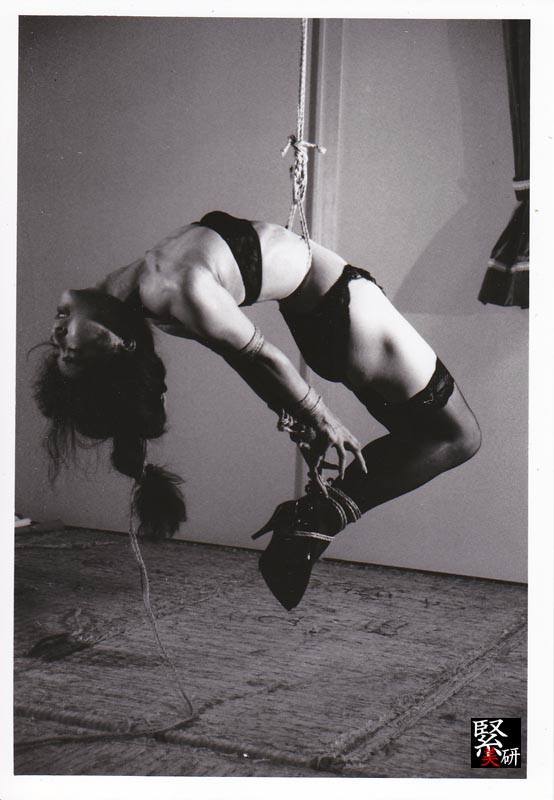 Old style shibari.